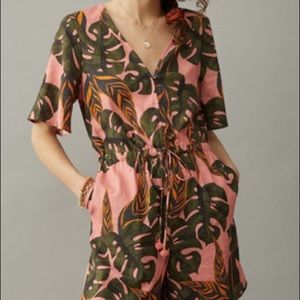 FARM for Anthropologie Sunset Romper